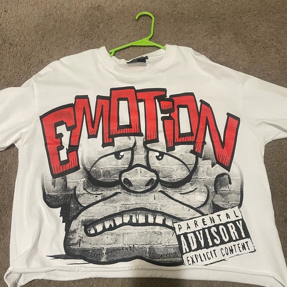 Oversized cropped tee - Picture 1 of 2